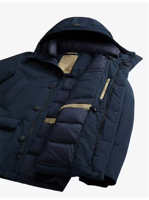 CLOUD ARCTIC PARKA WOOLRICH | CFWOOU2092MRUT51823989 MELTON BLUE